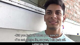 LatinCum.com - Young Chiseled Muscle Latino Boy Fucked By Big Dick