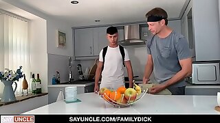 FamilyDick -  Receiving A Dick And Foot Knead From Stepson